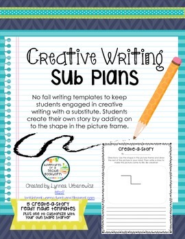 creative writing sub plan