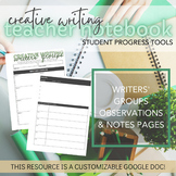 Creative Writing Teacher Notebook - Writers' Groups Notes 