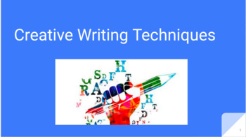 creative writing techniques pdf