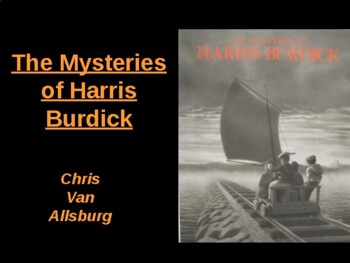 Preview of Creative Writing - The Mysteries of Harris Burdick Planning and Powerpoints