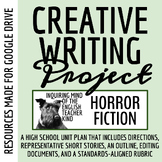 Creative Writing Unit Plan for Gothic Fiction and Horror (