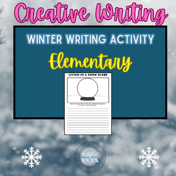 Preview of Creative Writing| Winter Writing Activities First Grade & Second Grade