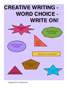 creative writing and word choice