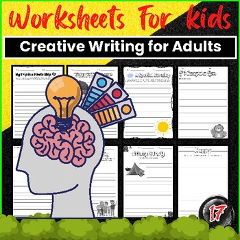 Preview of Creative Writing Worksheets for Adults