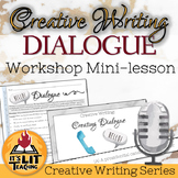 Creative Writing Workshop: Dialogue Mini Lesson