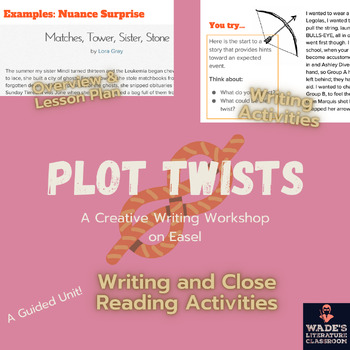 Preview of Creative Writing Workshop: Plot Twists on the Easel!