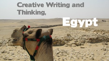 Preview of Creative Writing and Thinking, Egypt Gr. 1-8