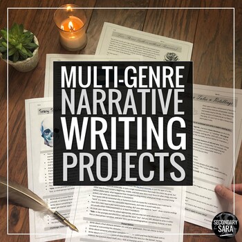 Preview of Creative Writing for Teens: Multiple Genres of Narrative Assignments (Updated)
