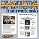 Creative Writing homework tasks