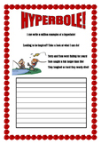 hyperbole worksheets teachers pay teachers