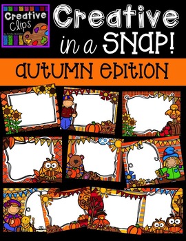 Preview of Creative in a SNAP: AUTUMN Edition {Creative Clips Digital Clipart}