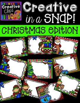 Preview of Creative in a SNAP: Christmas Clipart Edition {Creative Clips Clipart}