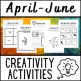 Creativity Activities Creative Thinking Printables for Enr