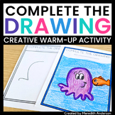 Creativity Drawing Activity ✏️ Brain Warm Ups ✏️ Bellringe