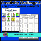 Creativity Challenges, Art Lessons #3