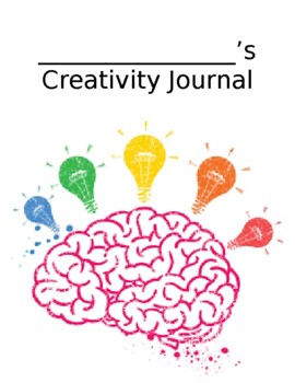 Preview of Creativity Journal