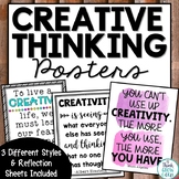 Creative Thinking Motivational Quotes Posters Bulletin Boa