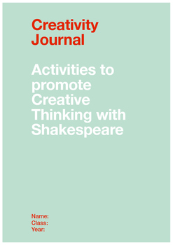 Preview of Creativity Workbook: Shakespeare LITE