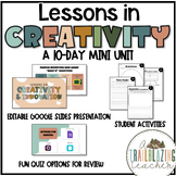 Creativity and Innovation Mini Unit for Elementary Students