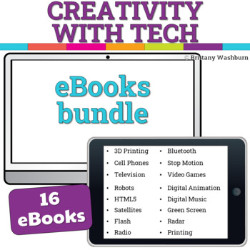 Preview of Creativity with Tech eBooks Bundle