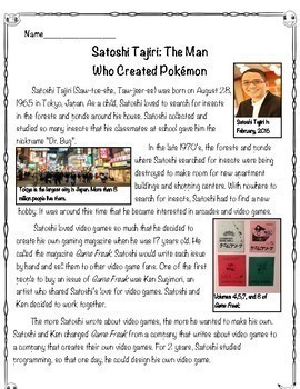 Satoshi Tajiri: The man who created Pokémon