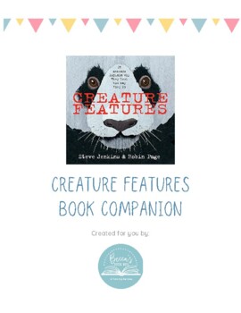 Preview of Creature Features Book Companion