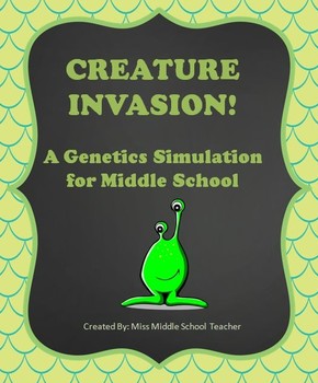 Preview of Genetics Project/Simulation: Creature Invasion!