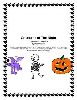 Preview of Creatures of The Night - Halloween Musical