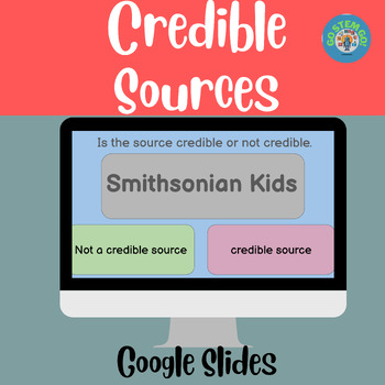 Preview of Digital Citizenship Credible Sources-Self-Correcting Google Game grades 3-6