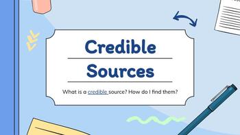 Preview of Credible Sources Presentation
