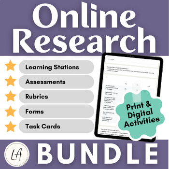 Preview of Credible and Reliable Sources Bundle - Source Credibility for Online Research