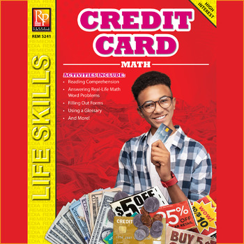 Preview of CREDIT CARD MATH Life Skills Activities - Banking - Real World Consumer Math