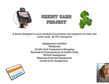 Preview of Credit Card Project