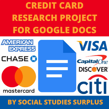 Preview of Credit Card Research Project