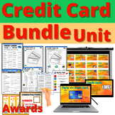 Credit Card Unit Bundle Resources Activities CTE Financial