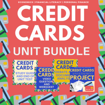 Preview of Credit Cards Bundle | Google Classroom | NO PREP | Financial Literacy