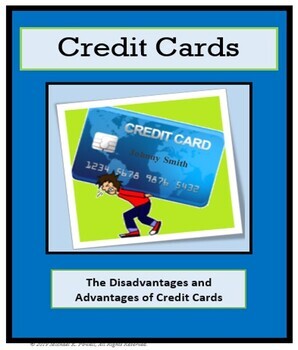 Preview of CREDIT CARDS - Debt - Finance - Life Skills- Economics