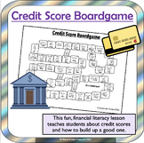 Credit Score Board Game - Credit Cards, Loans, Mortgages, 