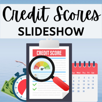 Preview of Credit Scores Slideshow Personal Finance