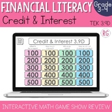 Credit and Interest | Financial Literacy | Game Show