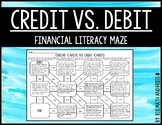 Credit vs. Debit Maze Activity (6.14B)