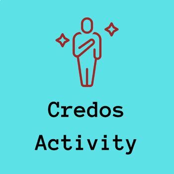Preview of Credos Activity