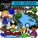 Creek Explorers {Creative Clips Digital Clipart}