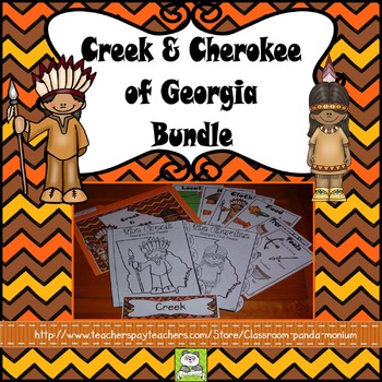 Preview of Creek and Cherokee of Georgia