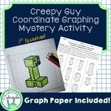 Creepy Box Guy Coordinate Graphing Mystery Activity