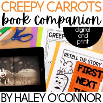 Preview of Creepy Carrots Book Study and Activities