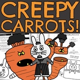 Creepy Carrots Craft Read Aloud and Activities | Halloween Craft