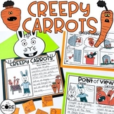 Creepy Carrots Read Aloud - Halloween STEM Activities - Reading Comprehension
