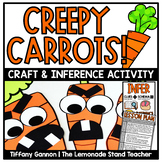 Creepy Carrots Inferencing Writing Activity and Halloween Craft