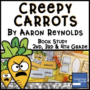 Preview of Creepy Carrots by Aaron Reynolds - Book Study